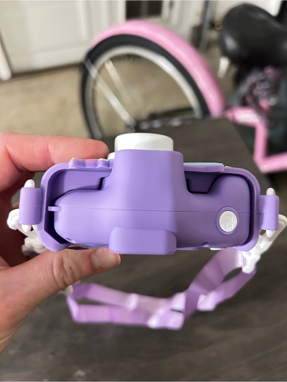 Kids Purple Unicorn Digital Camera with Strap - Picture 3 of 7